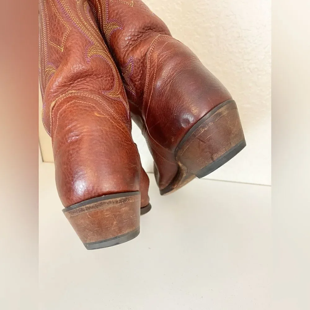 Justin’s Vintage Cowgirl boots Western pointed toe Boots. Rodeo 9.5